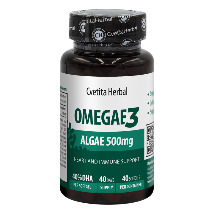 Omega 3 Algen Softgel - Omegae3 (60 / 40 Kapseln)