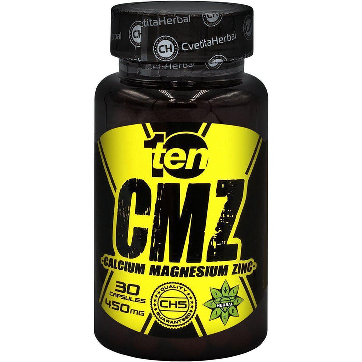 Calcium, Magnesium, Zink - CMZ - 10/ten (30 Kapseln x 450 mg)