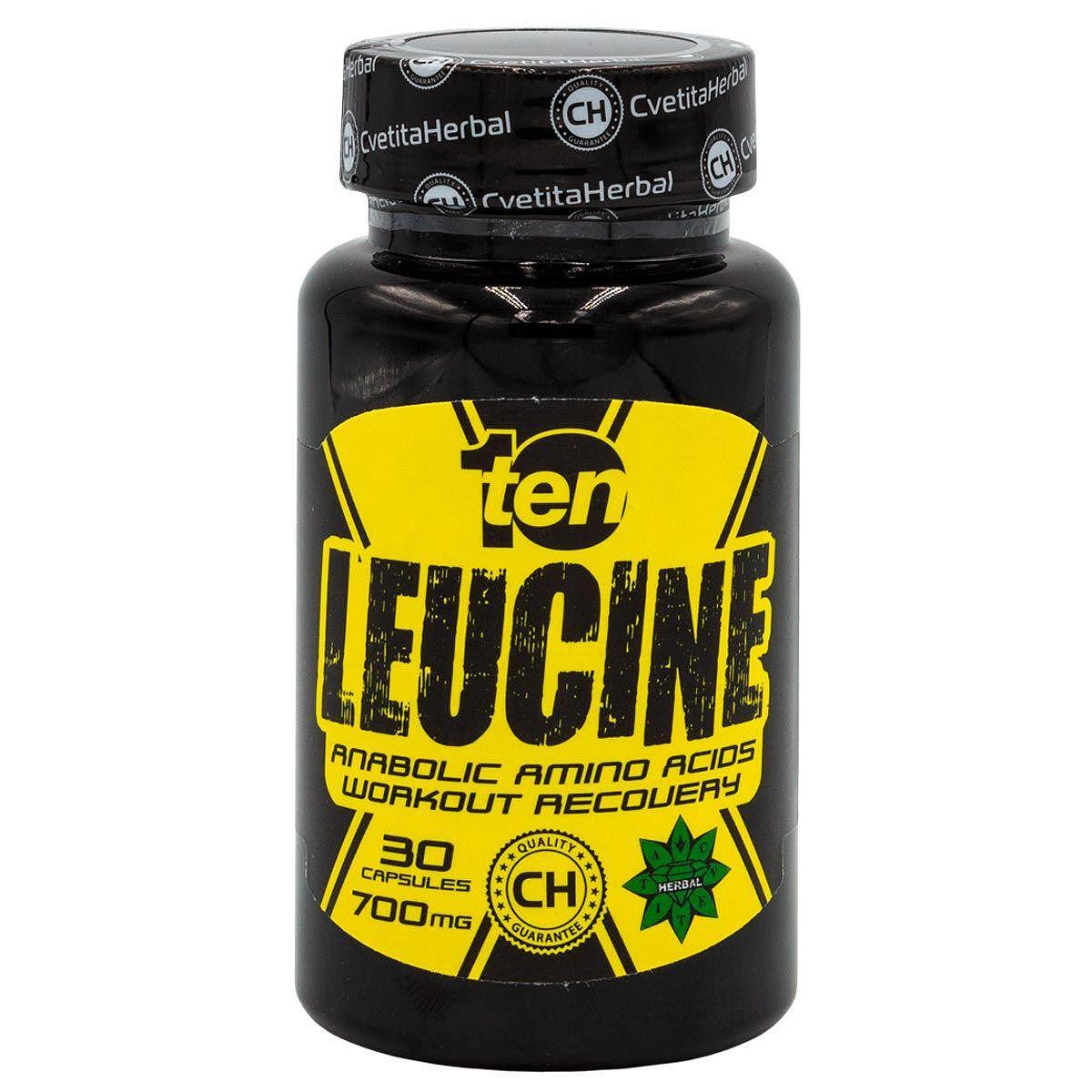 Leucin - 10/ten Leucine (30 Kapseln x 700mg)