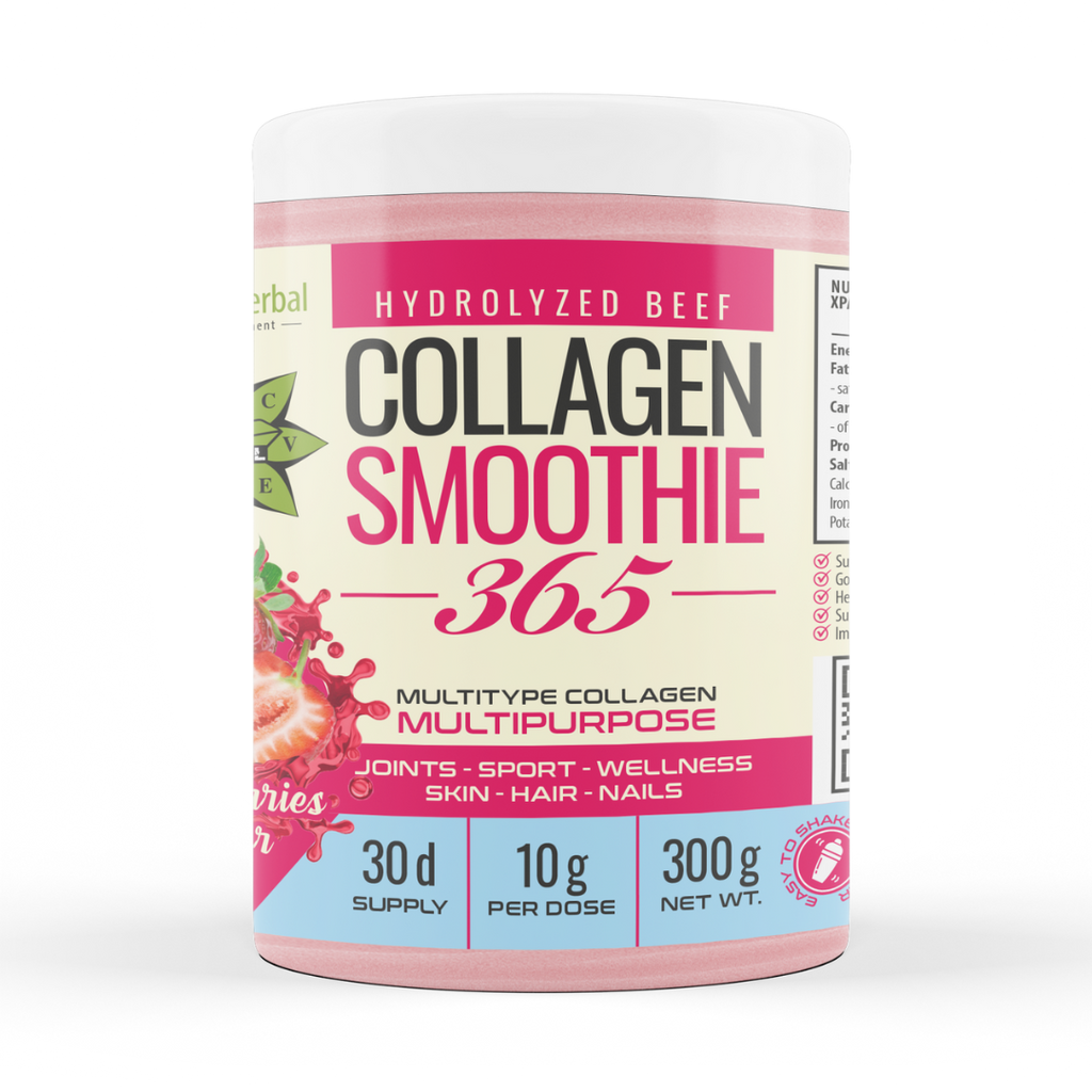 Collagen Smoothie „Erdbeere" – Collagen Smoothie 365 (300 g)