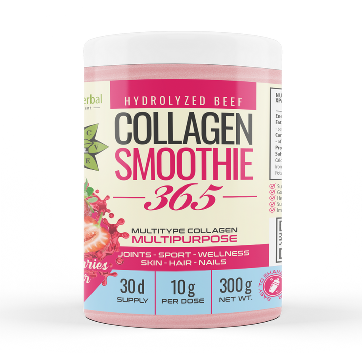 Collagen Smoothie „Erdbeere" – Collagen Smoothie 365 (300 g)