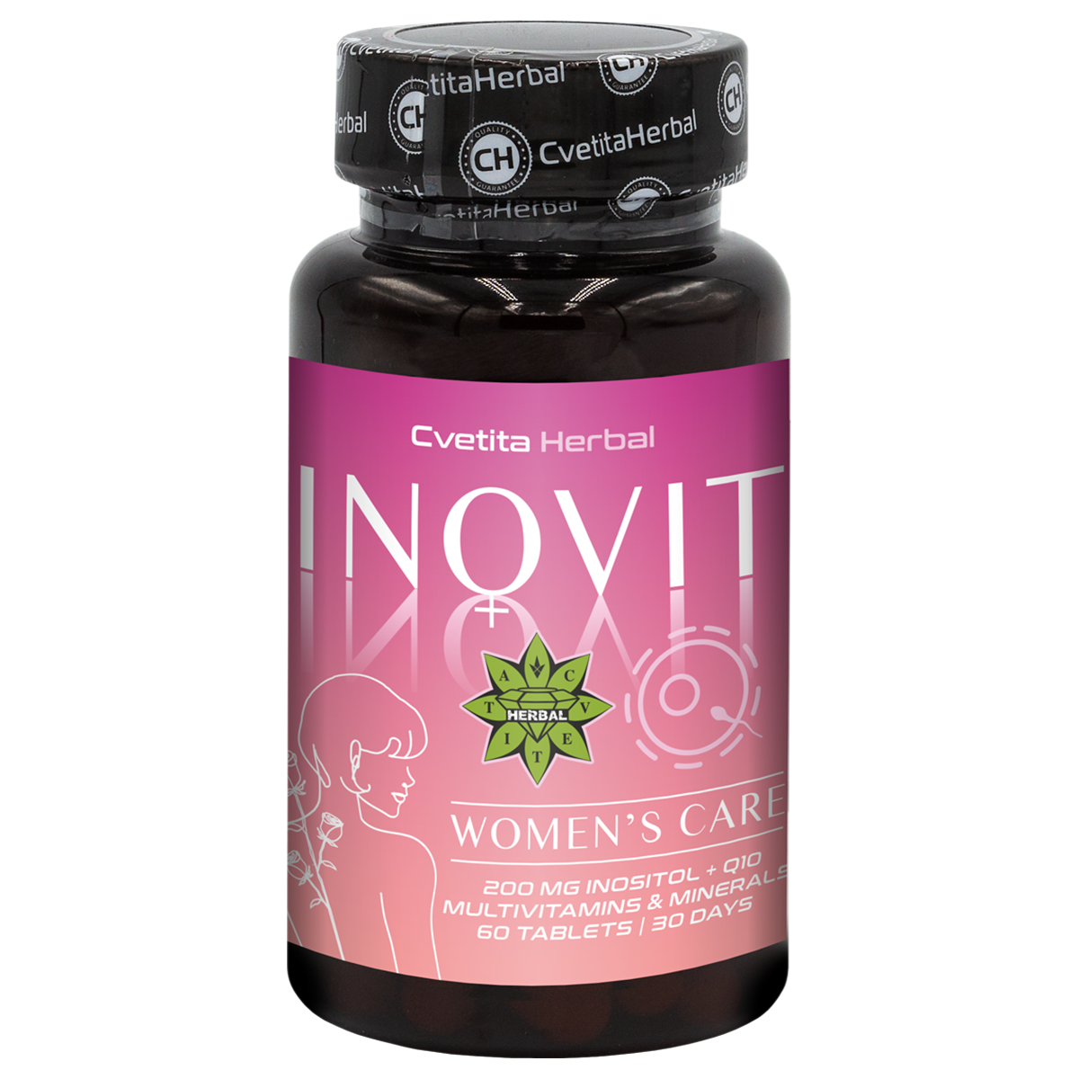 Multivitamine Mineralien Coenzym Q10 - Inovit 365 (60 Tabletten)