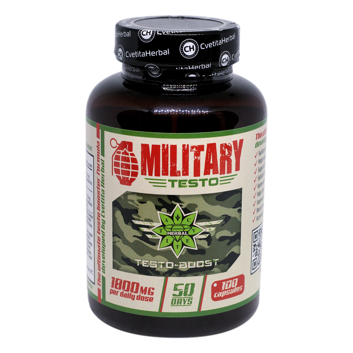 Military Testo (100 Kapseln x 900 mg)