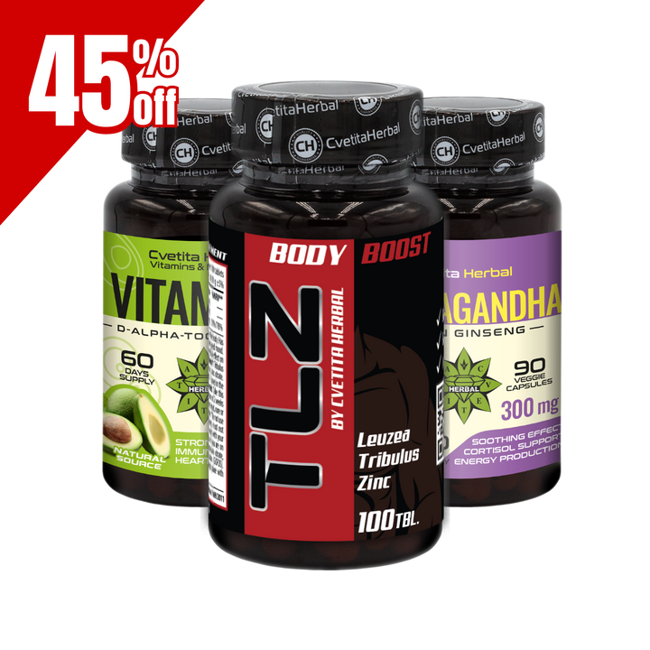 Tribulus, Leuzea, Zink - TLZ
