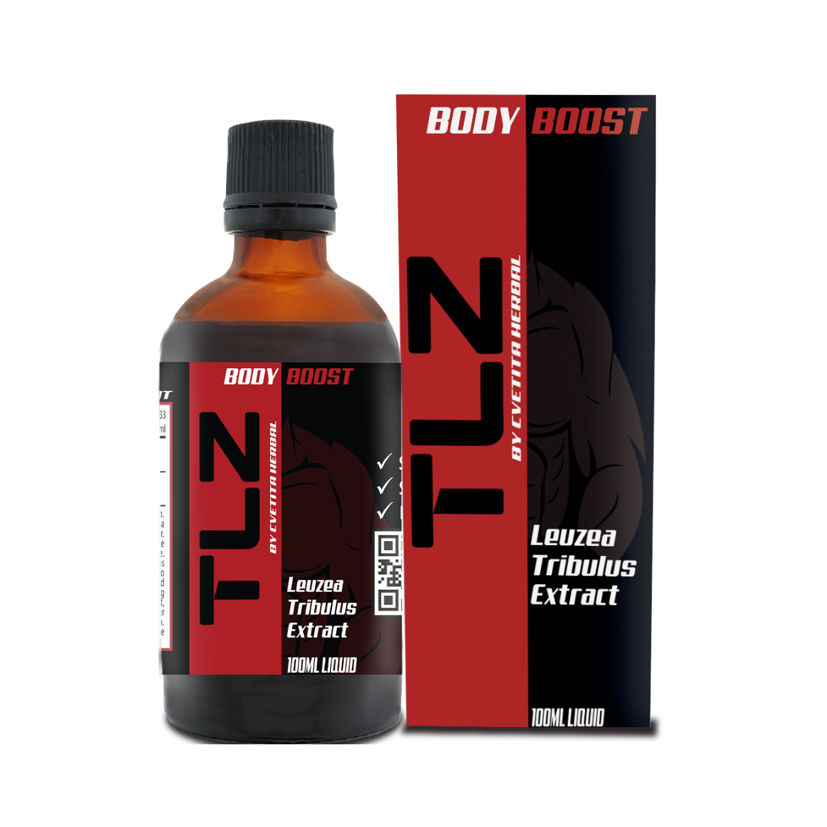 Tribulus, Leuzea - Flüssigextrakt TLZ (100 ml)