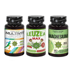 KOMBI-PAKET IMMUNITÄT STÄRKEN - LEVZEA MAX 60 TABLETTEN + MULTIVIT 365 + MAGNESIUM 30 TABLETTEN