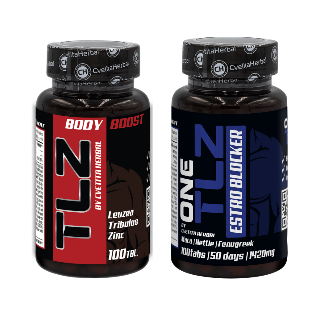 COMBO PAKET: TLZ 100 Tabletten + TLZ Estro Blocker 100 Tabletten