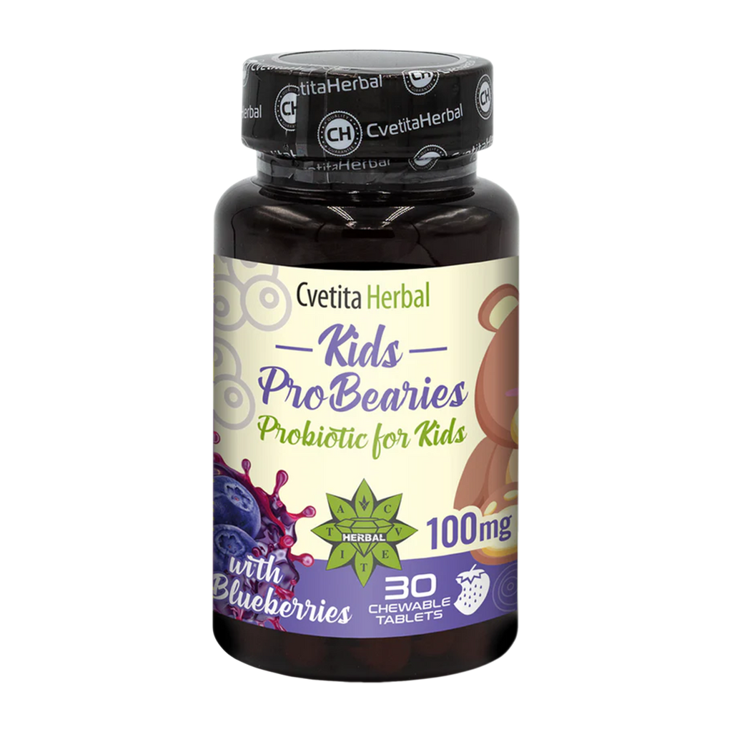 Kinder-Probiotikum "Blaubeeren" - Kids ProBearies (30 Tabletten)