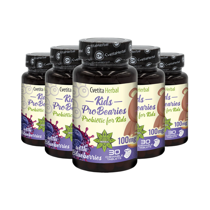 Kinder-Probiotikum "Blaubeeren" - Kids ProBearies (30 Tabletten)