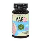 Magnesium mit Vitamin B Komplex - B1, B6, B12 (30 Tabletten)