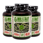 Kräuter und Aminosäuren - Military Force Pack (100 Kaps. x 1100 mg)