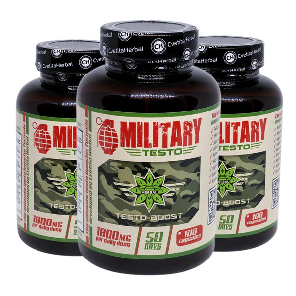 Military Testo (100 Kapseln x 900 mg)