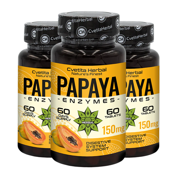 Papaya-Enzyme (60 Tabletten x 150 mg)