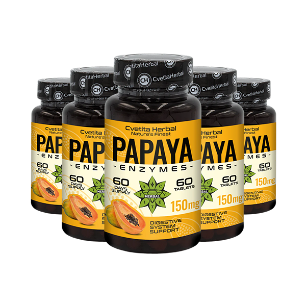 Papaya-Enzyme (60 Tabletten x 150 mg)