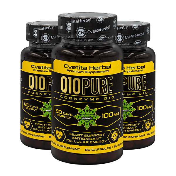 Coenzym Q10 PURE (80 Tabletten x 100 mg)