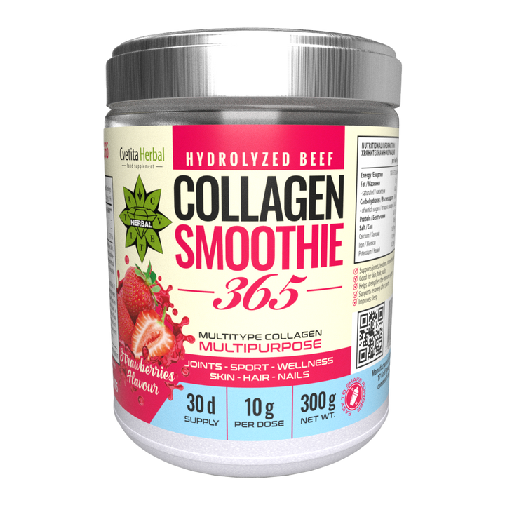 Collagen Smoothie „Erdbeere" – Collagen Smoothie 365 (300 g)