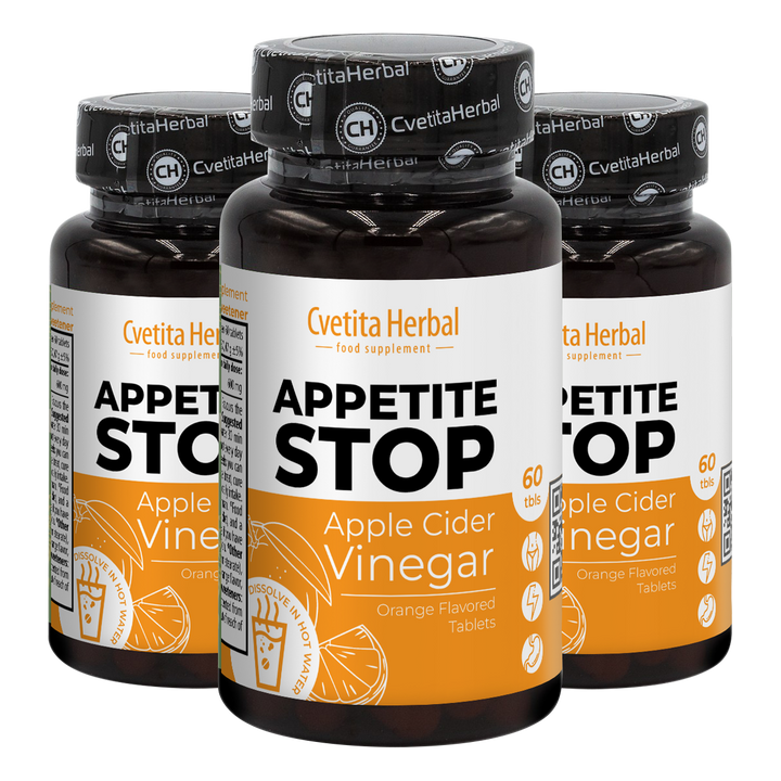 Apfelessig "Orange" - Appetite Stop (60 Tabletten)