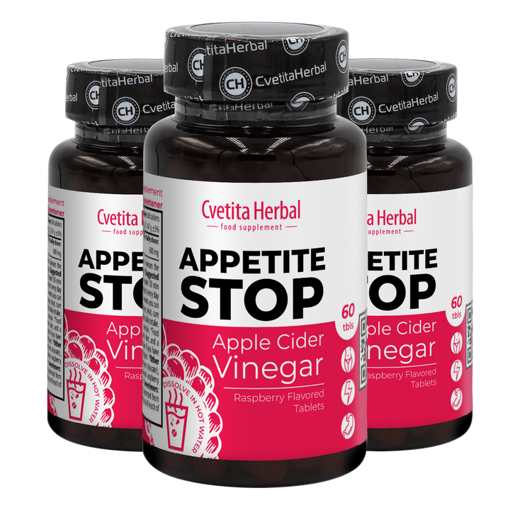 Apfelessig "Himbeere" - Appetite Stop (60 Tabletten)