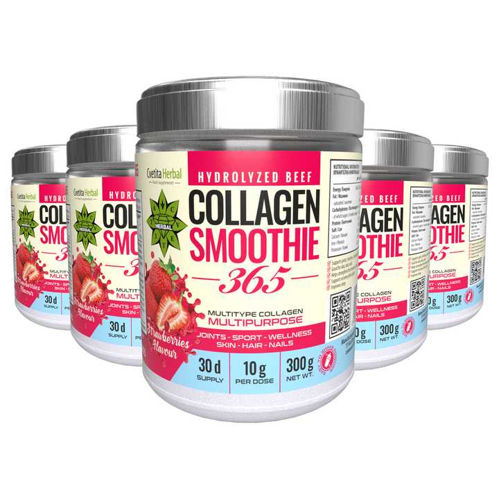 Collagen Smoothie „Erdbeere" – Collagen Smoothie 365 (300 g)