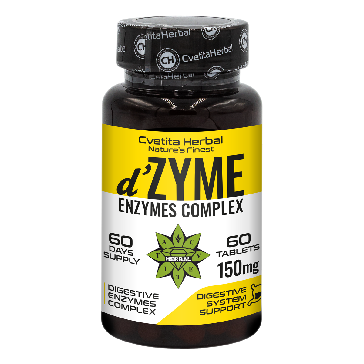 Multi-Enzym-Komplex d'Zyme - d'Zyme (60 Tabletten x 150 mg)