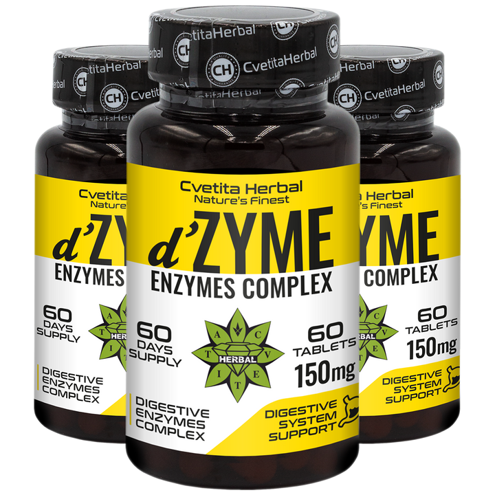 Multi-Enzym-Komplex d'Zyme - d'Zyme (60 Tabletten x 150 mg)
