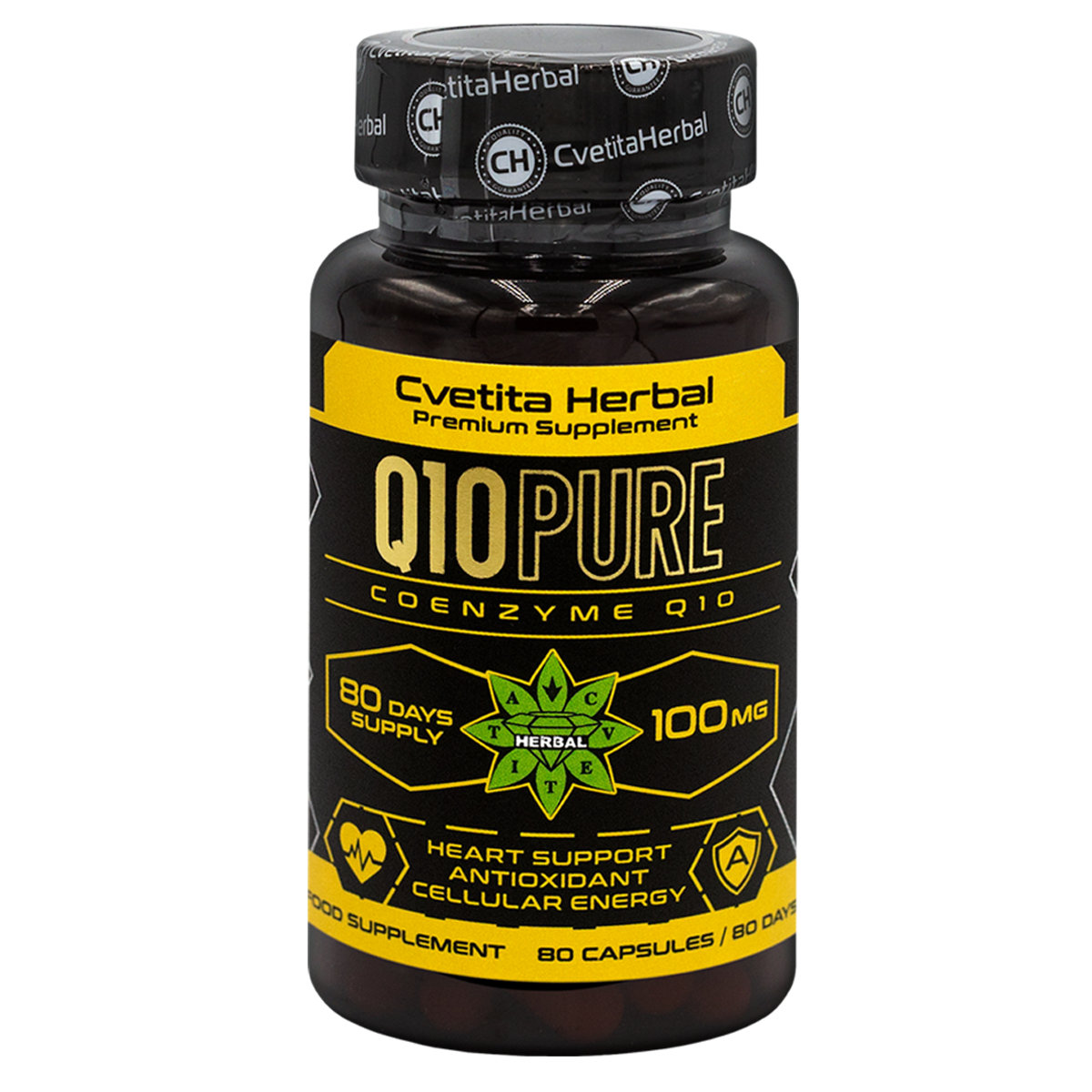 Coenzym Q10 PURE (80 Tabletten x 100 mg)