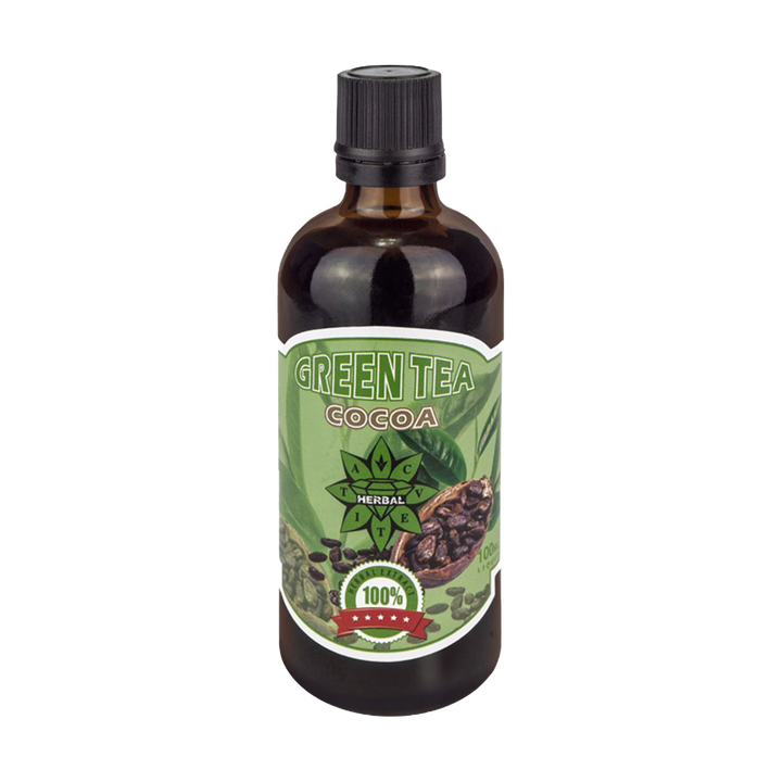 Grüner Tee und Kakao - Flüssigextrakt (100 ml)