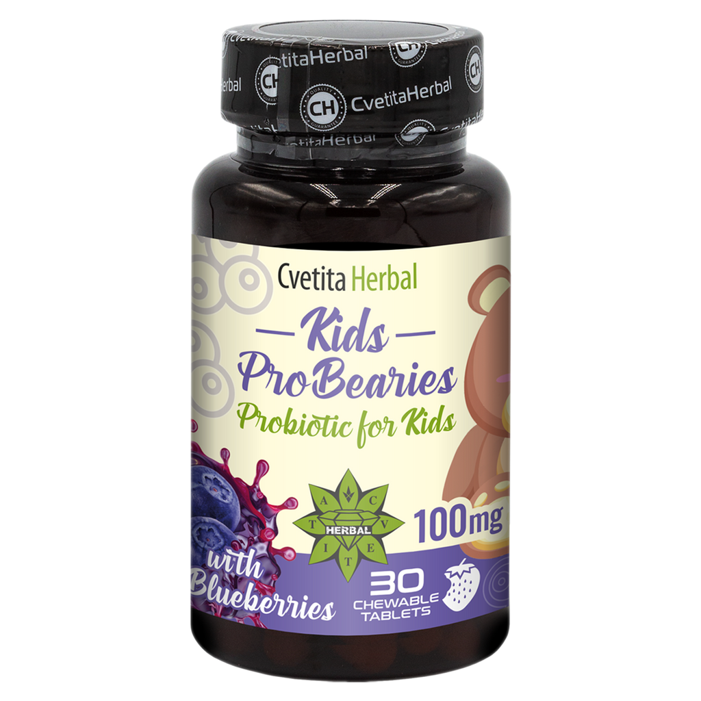Kinder-Probiotikum "Blaubeeren" - Kids ProBearies (30 Tabletten)