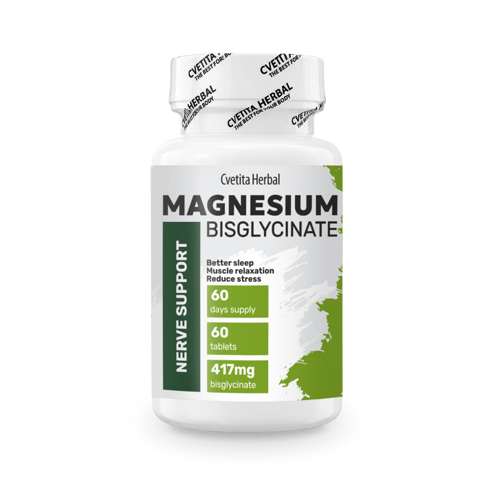 Magnesium-Bisglycinat (60 Tabl. x 417mg)