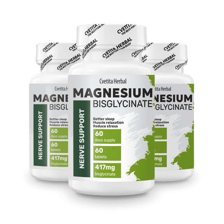 Magnesium-Bisglycinat (60 Tabl. x 417mg)