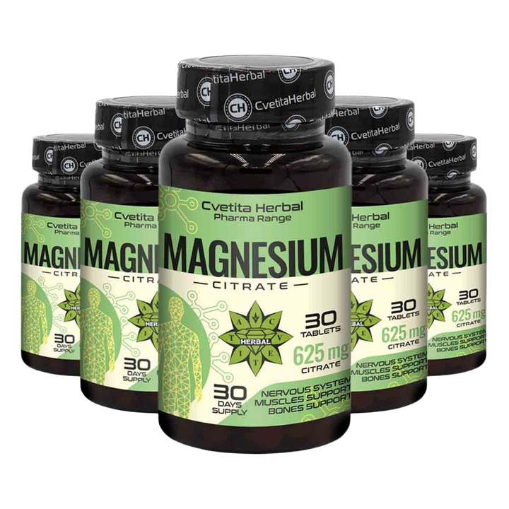 Magnesium Citrat 625mg - Magnesium Citrat - 30 Tabletten