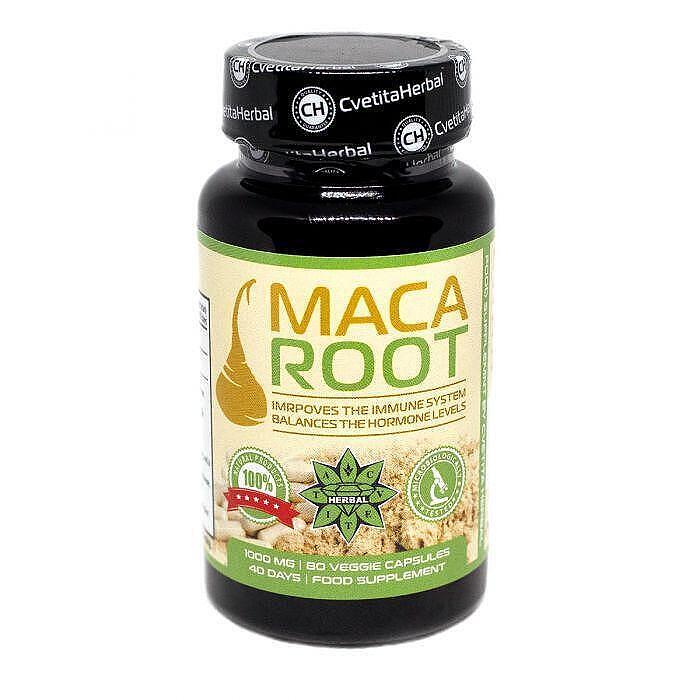 Maca-Wurzel-Extrakt - Maca Root (80 Kapseln x 500 mg)