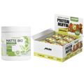 Matte Bio (БИО МАТЧА ЛАТЕ) + Кутия протеинови мъфини с вкус пистачио MHN