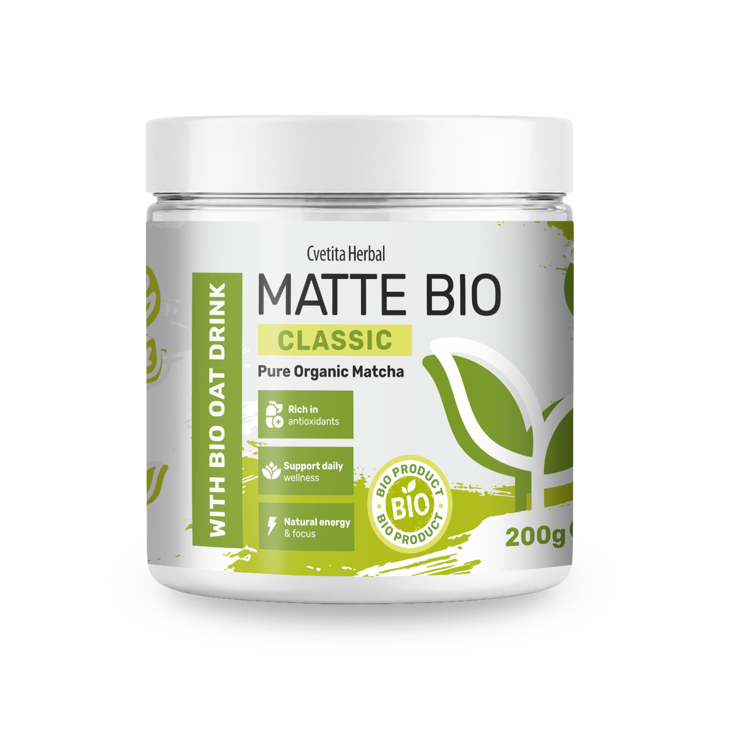 Matte Bio Classic - Bio-Matcha-Pulver 200 g von Cvetita Herbal