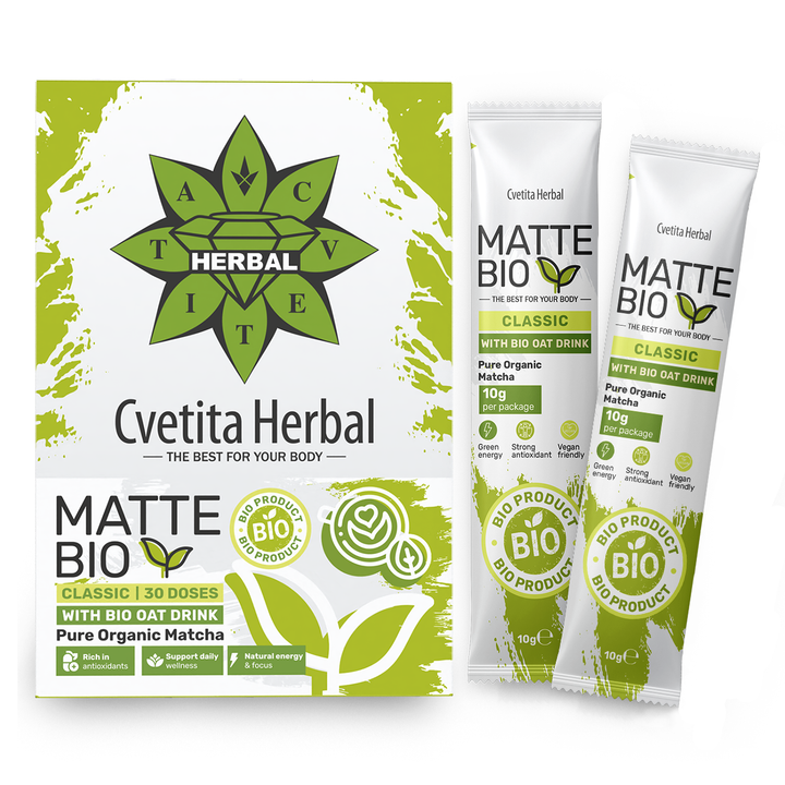 MATTE BIO CLASSIC – Box mit 30 Sticks