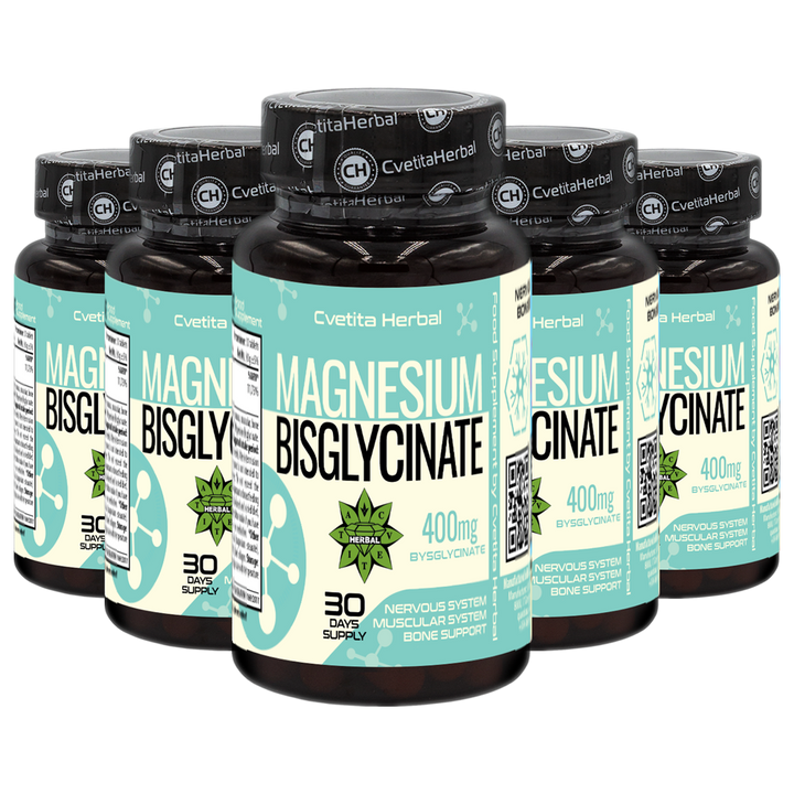 Magnesium Bisglycinat (30 Tabletten x 400mg)