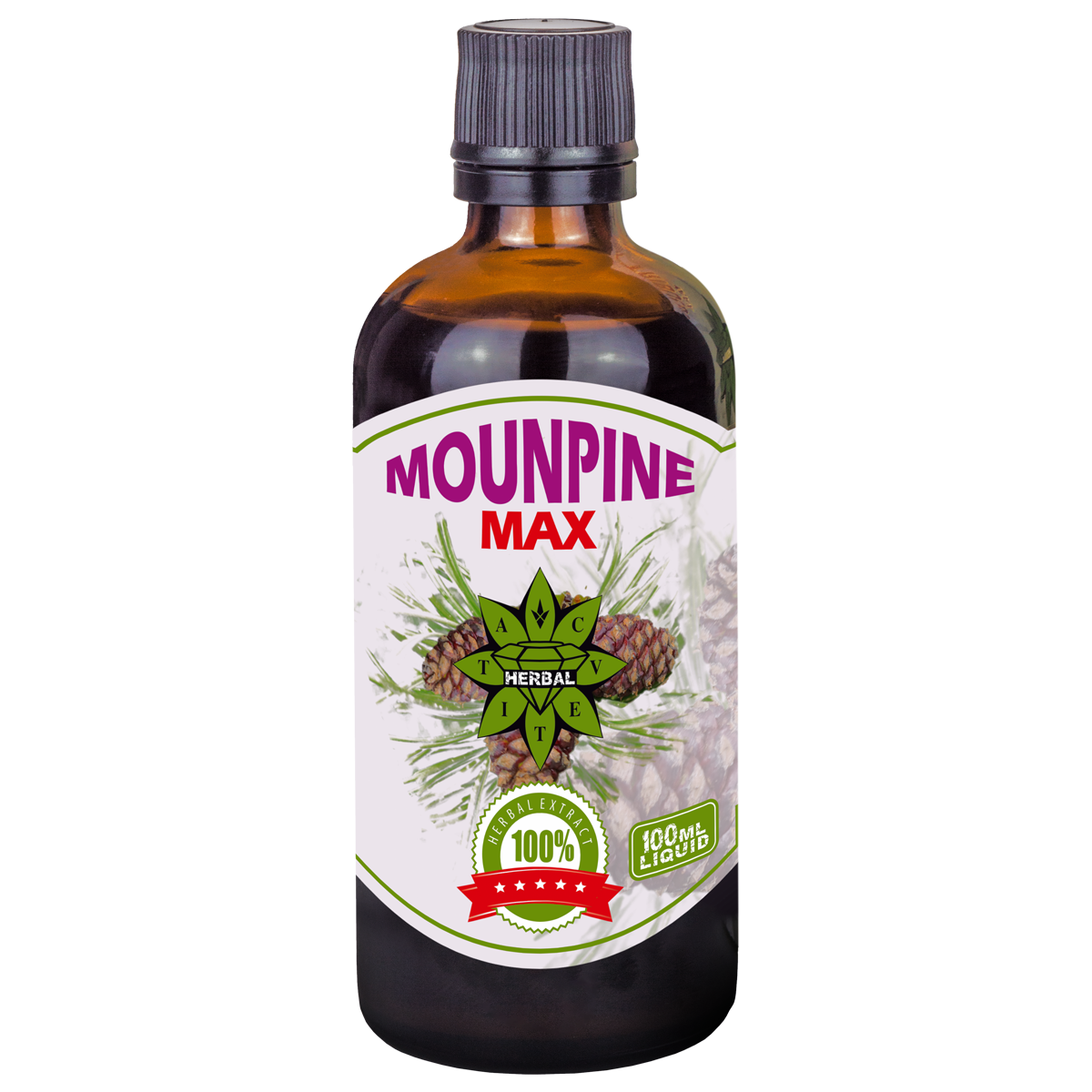 Bulgarischer Alpen-Kiefernzapfen-Extrakt - Pinugenil – Mounpine Max (100 ml)