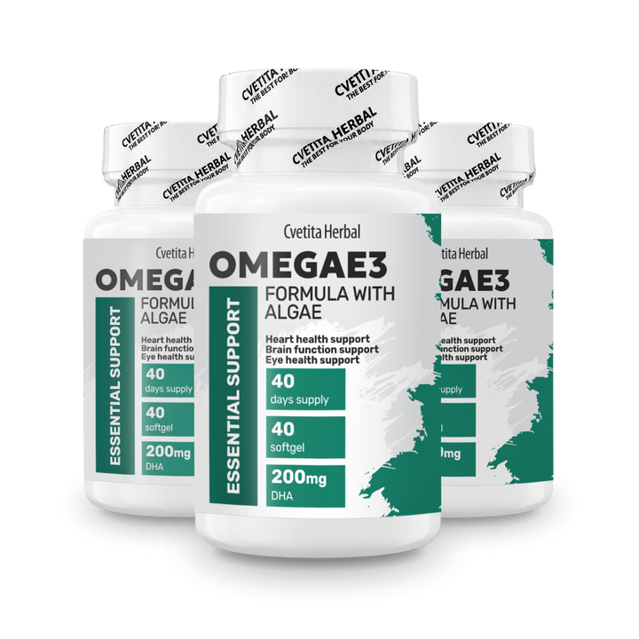 Omega 3 Algen Softgel - Omegae3 (60 / 40 Kapseln)