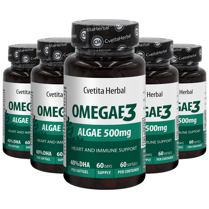 Omega 3 Algen Softgel - Omegae3 (60 / 40 Kapseln)
