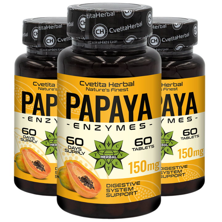 Papaya-Enzyme (60 Tabletten x 150 mg)