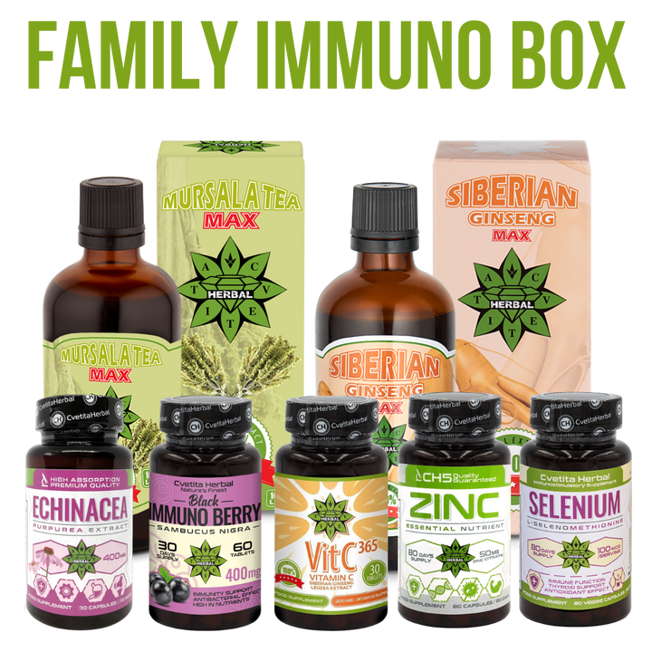 FAMILY IMMUNO BOX - Gesundheitsbox für die ganze Familie