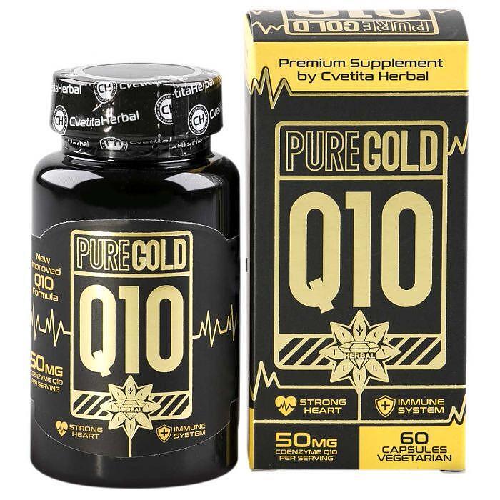 Coenzym Q10 Vegetarisch – Pure Gold Q10 (60 Kapseln)