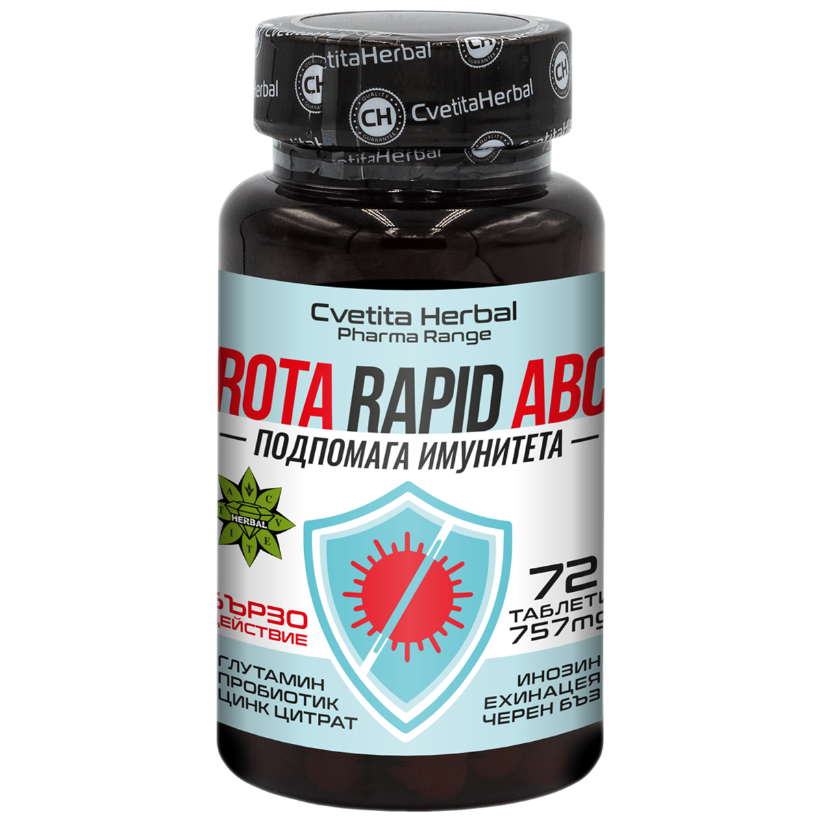 Rota Rapid ABC / Rota Rapid ABC (72 Tabletten x 757 mg)