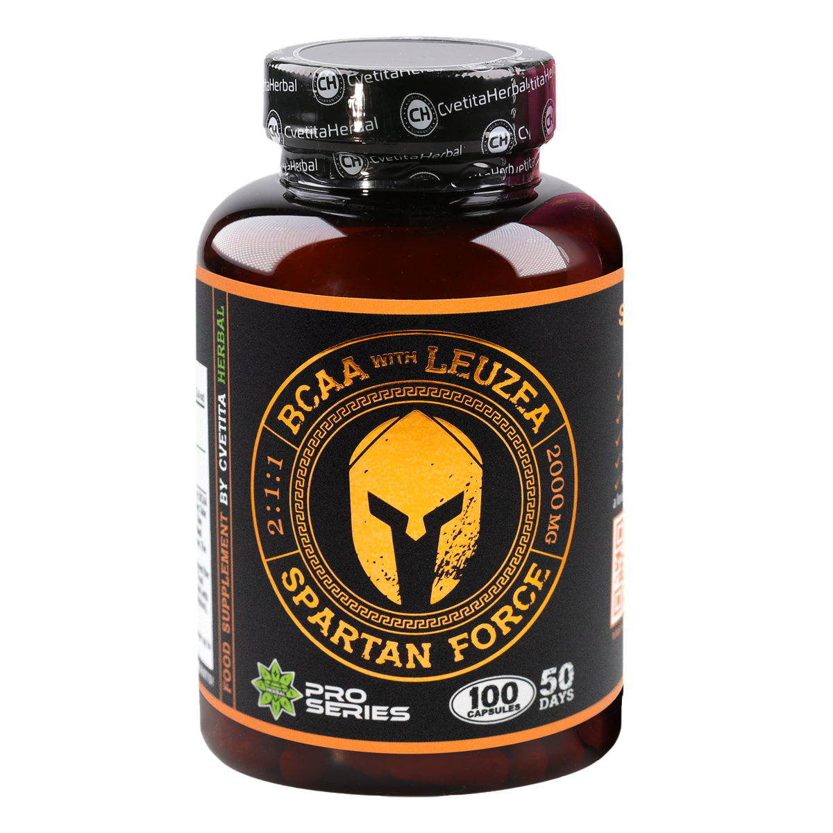 Leuzea und BCAA - Spartan Force (100 Kapseln)