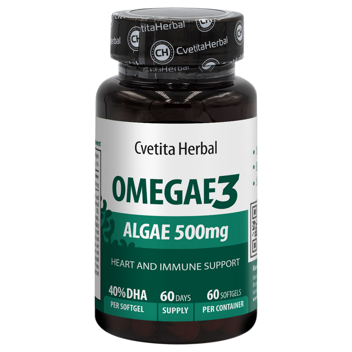 Omega 3 Algen Softgel - Omegae3 (60 / 40 Kapseln)