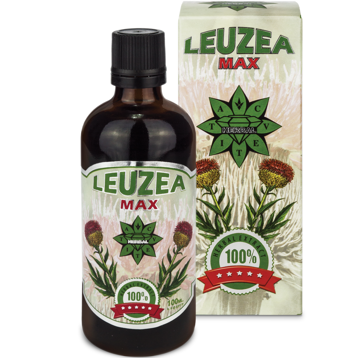 Leuzea Max - Flüssigextrakt Tinktur (100 ml)