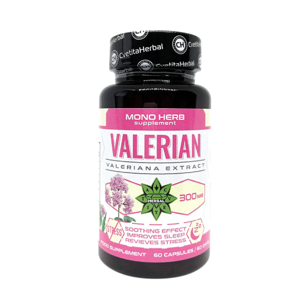 Baldrianextrakt – Baldrian (60 Kapseln x 300 mg)
