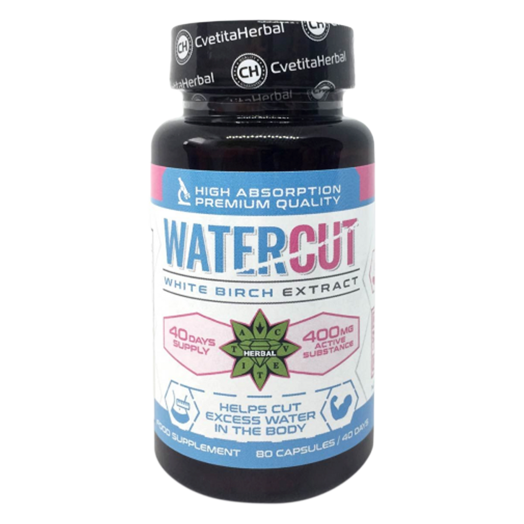 COMBO PAKET: Green Tea with Cocoa 100ml + Water Cut (Weißbirken-Extrakt) 80 Kapseln