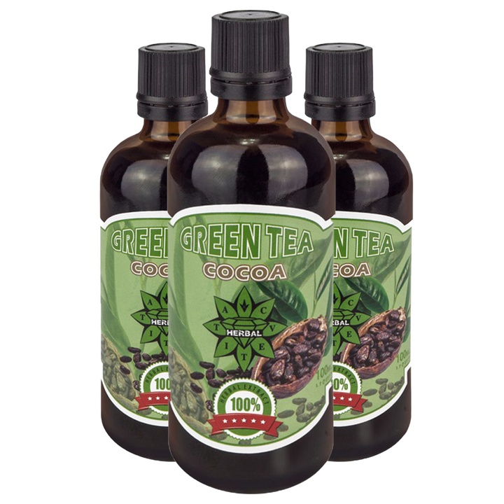 Grüner Tee und Kakao - Flüssigextrakt (100 ml)